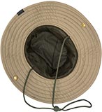 Шляпа «Шериф» (сафари) изнутри обшита синтетической сетки для дополнительной вентиляции и термоизоляции