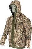 Летний костюм «Урман» (камыш) - куртка укороченная, с притачным поясом, нагрудный карман для гаджетов, вшитая противомоскитная сетка