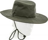 Широкие поля надёжно защищают голову и шею от непогоды и обгорания на солнце.