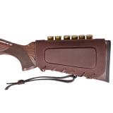 Патронташ плотно сидит на прикладе и повторяет его форму, и этим он очень удобен в использовании