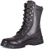 Зимние ботинки «Ратник» с глухим клапаном на искусственном мехе