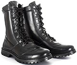 Зимние ботинки «Ратник» с глухим клапаном на искусственном мехе