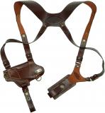 Кобура крепится к подвесной системе как горизонтально, так и вертикально, так же предусмотрено отдельное поясное ношение.