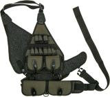 Патронташ на утку из ткани цвета «Хаки» вместимостью 49 патронов