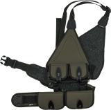 Патронташ на утку из ткани цвета «Хаки» вместимостью 49 патронов