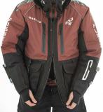 Курткаа костюма Rescuer VI имеет двух бегунковую чентральную молнию
