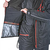 объемный карман из сетки