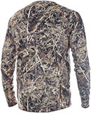 Вид сзади фуфайки из комплекта термобелья «Термо ХСН-130»