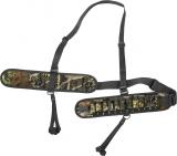 На патронташе имеются подвесы для дичи с подвесной системой из стропы