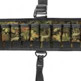 застежки позволяют быстро отстегнуть патронташ