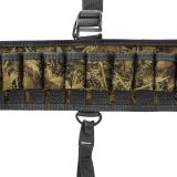 застежки позволяют быстро отстегнуть патронташ