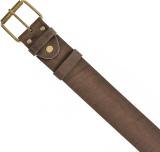 Кожаный поясной ремень ручной работы выполнен из толстой 3.5 мм, натуральной кожи высокого качества