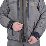 Двухзамковая центральная молния