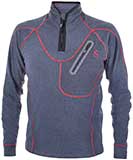 Куртка костюма из велюра «Winter I-200 Шаман» (Графит)