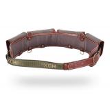 С обратной стороны патронташ продублирован тканью жатка