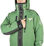 два нагрудных влагозащитных кармана