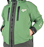 два боковых кармана с влагозащитными молниями и клапанами