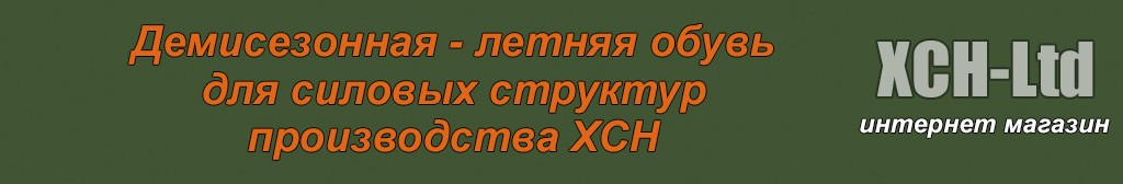 Летняя, Демисезонная обувь для силовых структур