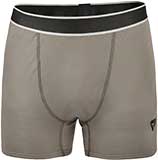 Увеличить изображение Трусы-боксеры  «Термобелье HSN» [флис-жаккард «Серый»]